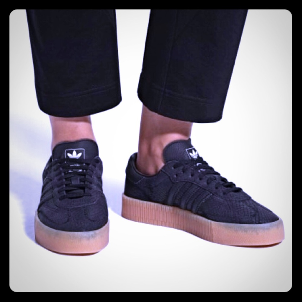 Adidas SambaRose creepers size 8.5